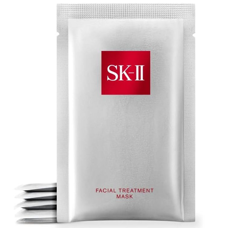 SK-II Face Pack 6 Individual Facial Treatment Masks with Pitera